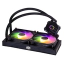 Cooler Master MasterLiquid 240L Core ARGB Enfriamiento Líquido para CPU, 2x 120mm, hasta 1750RPM, Negro SKU: MLW-D24M-A18PZ-R1
