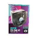 Disipador CPU Cooler Master Hyper 212 EVO V2, 120mm, 650-1800RPM, Negro/Plata SKU: RR-2V2E-18PK-R2