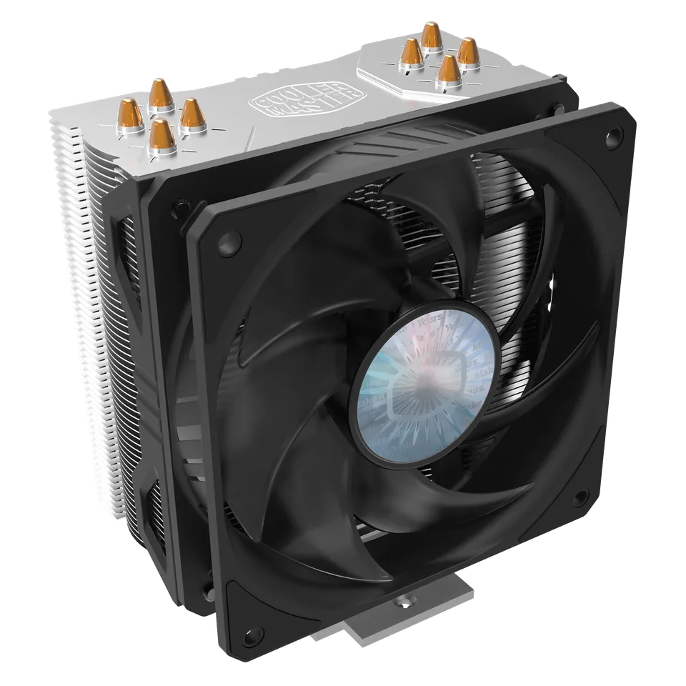 Disipador CPU Cooler Master Hyper 212 EVO V2, 120mm, 650-1800RPM, Negro/Plata SKU: RR-2V2E-18PK-R2