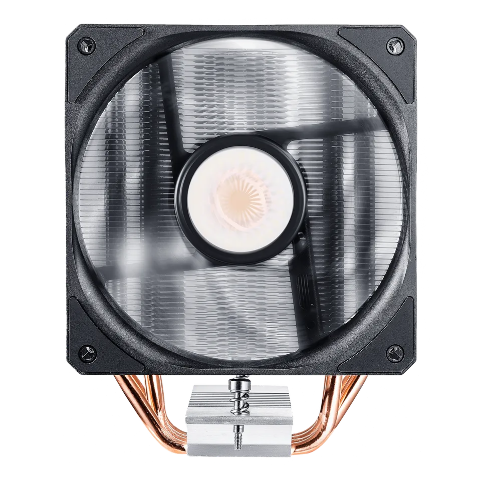 Disipador CPU Cooler Master Hyper 212 EVO V2, 120mm, 650-1800RPM, Negro/Plata SKU: RR-2V2E-18PK-R2