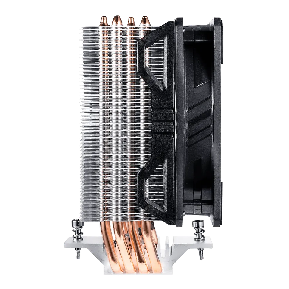 Disipador CPU Cooler Master Hyper 212 EVO V2, 120mm, 650-1800RPM, Negro/Plata SKU: RR-2V2E-18PK-R2