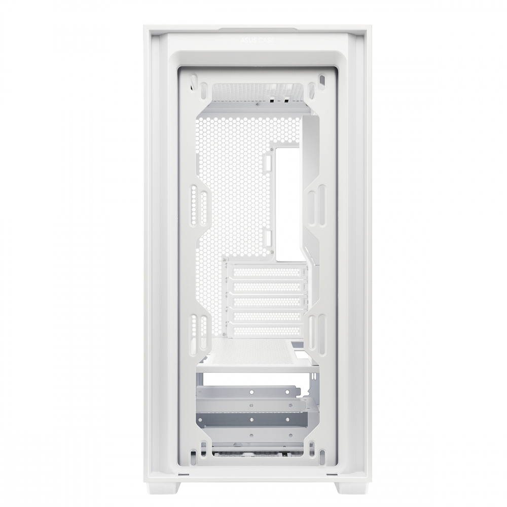 Gabinete ASUS A21 Case con Ventana, Mini-Tower, Micro ATX/Mini-ITX, USB 3.0, sin Fuente/Ventiladores Instalados, Blanco SKU: A21 ASUS CASE/WHT