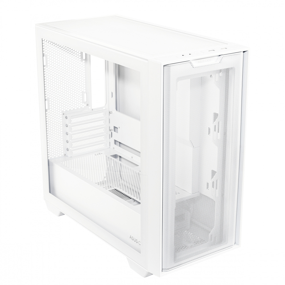 Gabinete ASUS A21 Case con Ventana, Mini-Tower, Micro ATX/Mini-ITX, USB 3.0, sin Fuente/Ventiladores Instalados, Blanco SKU: A21 ASUS CASE/WHT