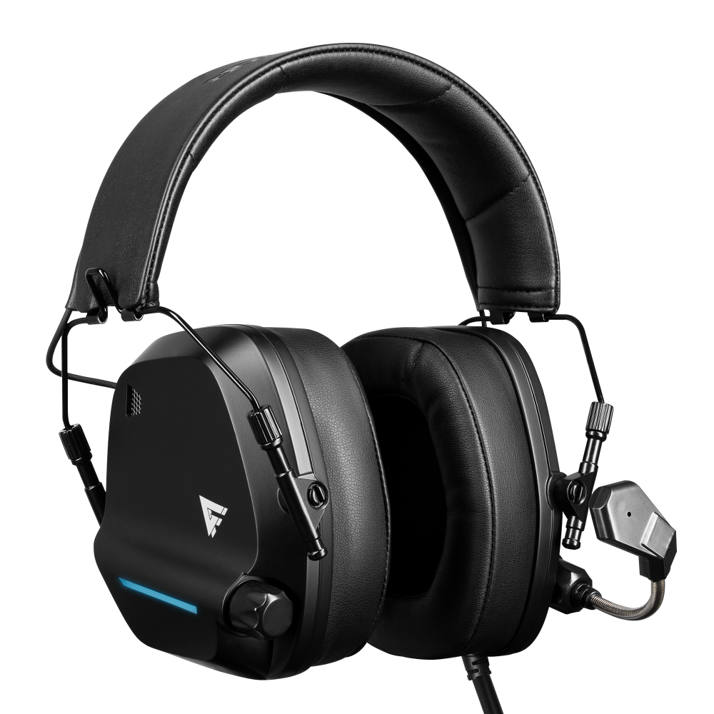 Game Factor Audífonos Gamer HSG550, Alámbrico, 2.3 Metros, Conector USB, Negro SKU: HSG550