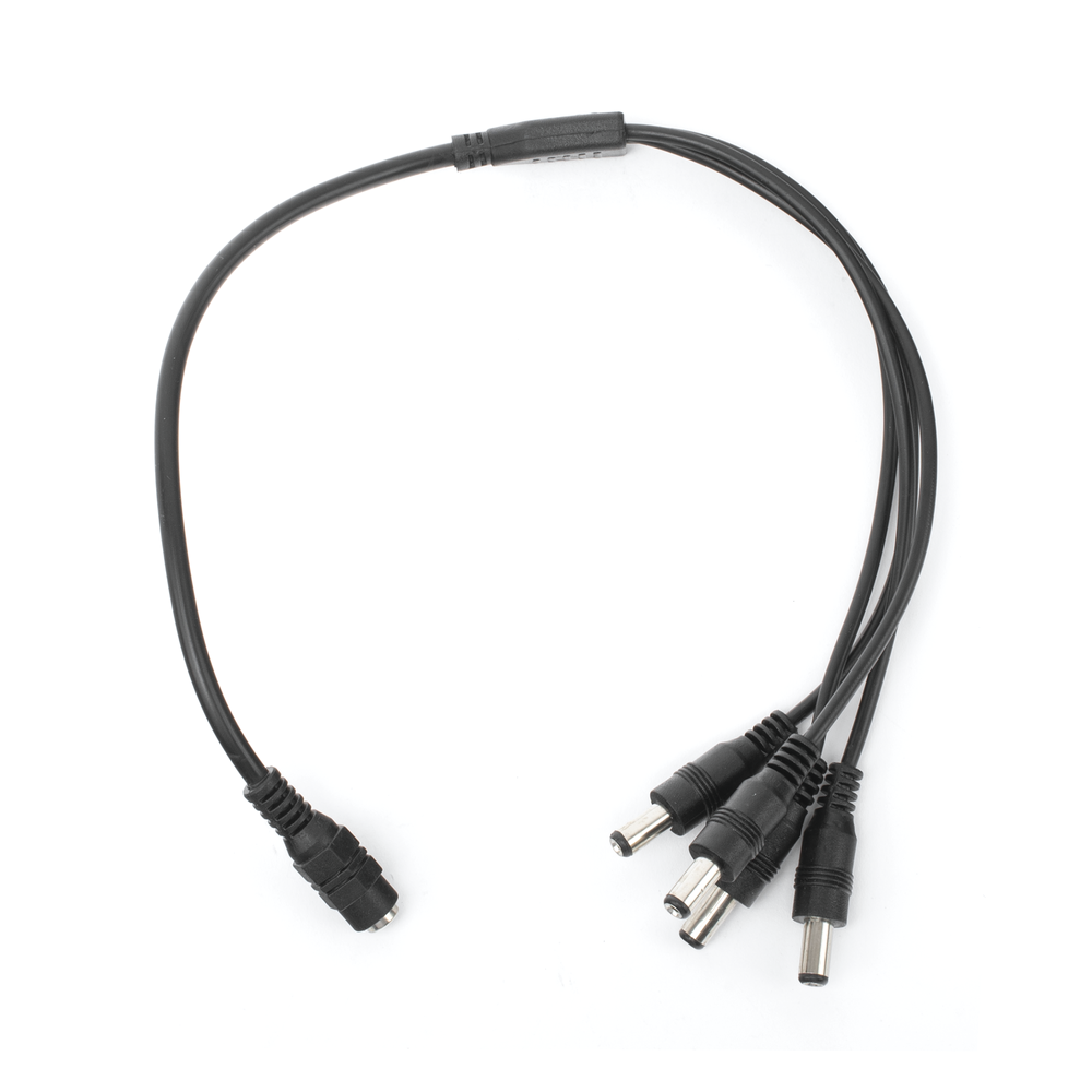 Cable con Conector Jack Hembra de 3.5 mm con 4 Salidas de Jack Macho (Divisor de energía) / TIPO PULPO / 4 Conectores Macho / 1 Conector Hembra / Jack de 3.5mm SKU: 