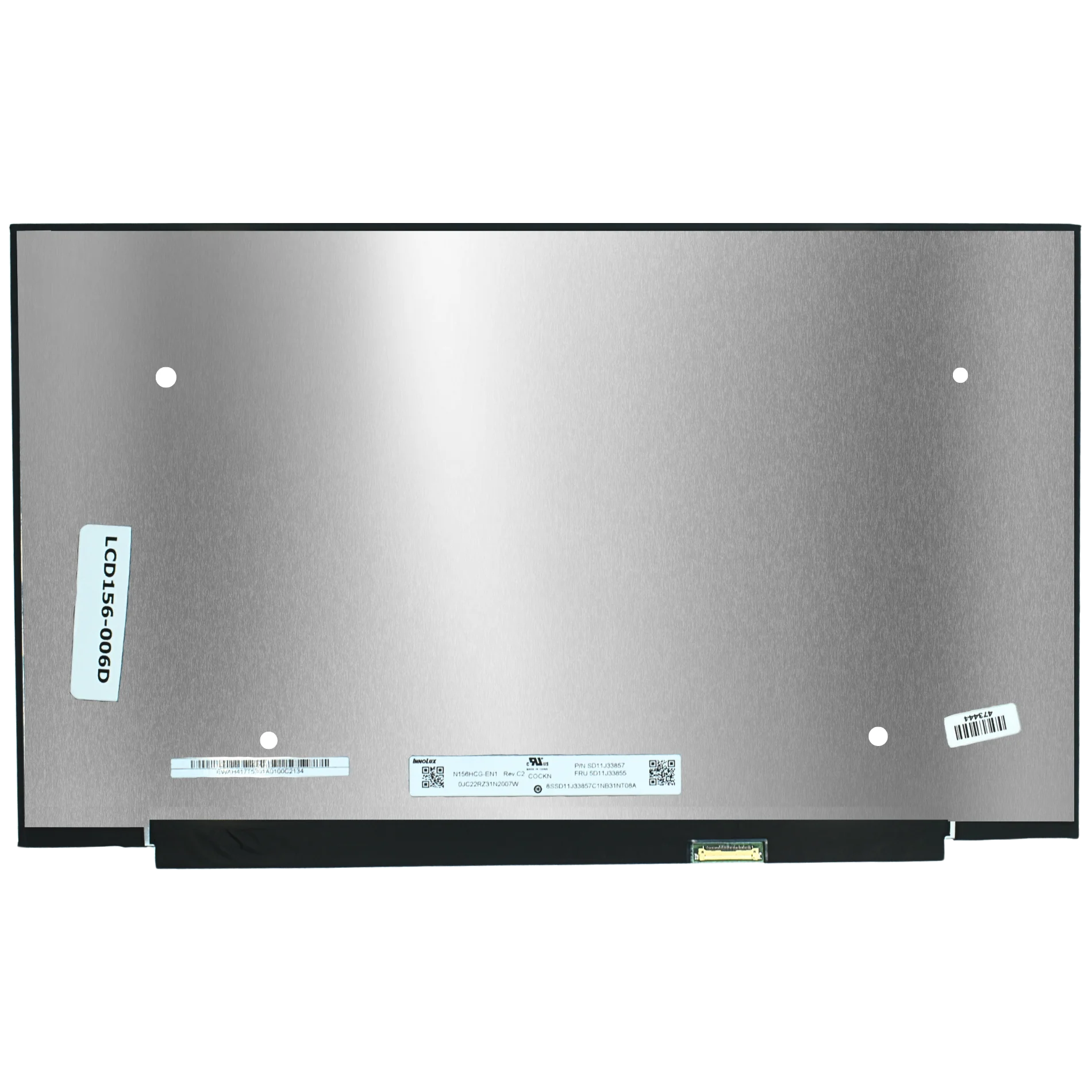 LCD156-006 Pantalla LCD 15.6 LED FHD (1920x1080) eDP IPS Conector Derecho 30P (Sin Brackets) (copia)