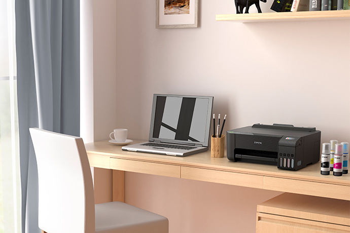 Impresora Epson EcoTank L1210, Color, Tinta Continua, Tanque de Tinta, Usb, 33ppm Negro, 15ppm Color SKU: C11CJ70301