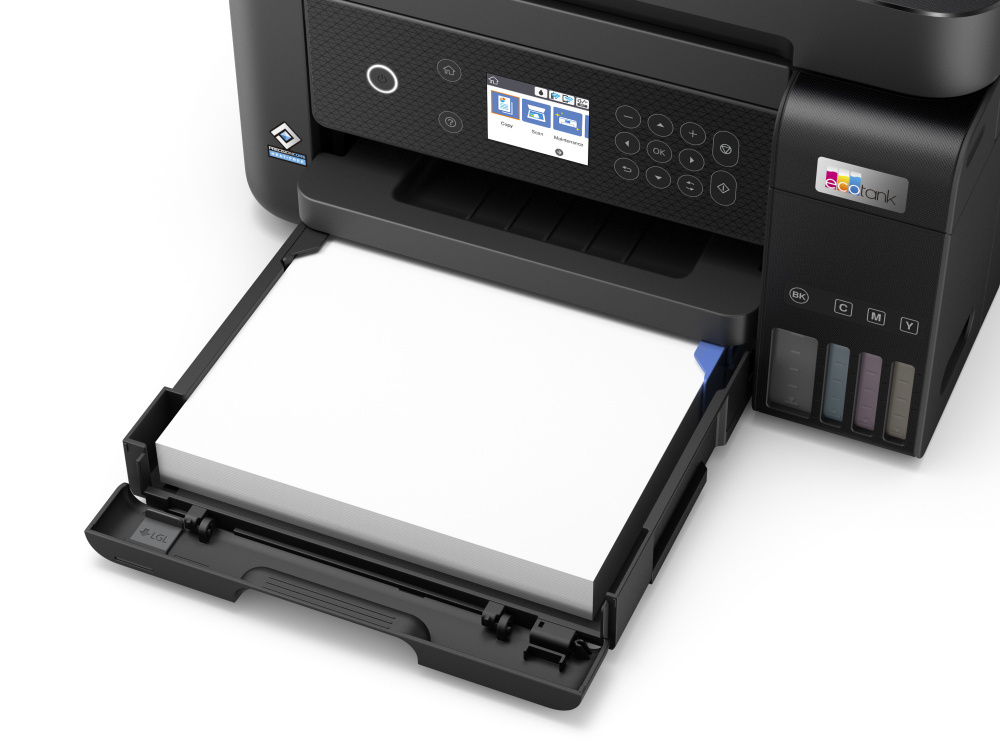 Multifuncional Epson EcoTank L6270, Color, Tinta Continua, Tanque de Tinta, Inalámbrico, Impresora, Copiadora, Escaner, Fax, Duplex, Wifi Direct, Ethernet, 33ppm Negro, 20ppm Color SKU: C11CJ61301