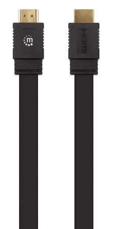 Manhattan Cable HDMI de Alta Velocidad HDMI 2.0 Macho - HDMI 2.0 Macho, 4K, 60Hz, 50cm, Negro SKU: 355599