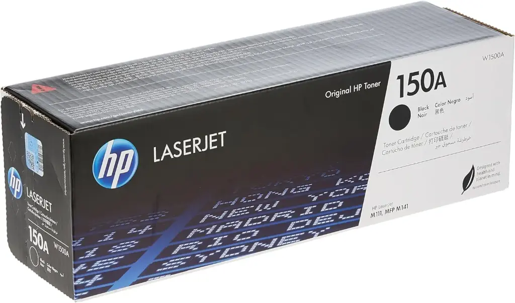 W1500A Original Toner 150A HP LaserJet M109, M110, M111A, M111W, M112, M139, M140, MFP M141W M142, 975 Páginas SKU: W1500A