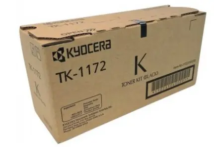 Tóner Original Kyocera TK-1172 TK1172 Negro, ECOSYS M2040dn ECOSYS M2540dn ECOSYS M2540dw ECOSYS M2640idw 7,200 Páginas SKU: 1T02S50US0