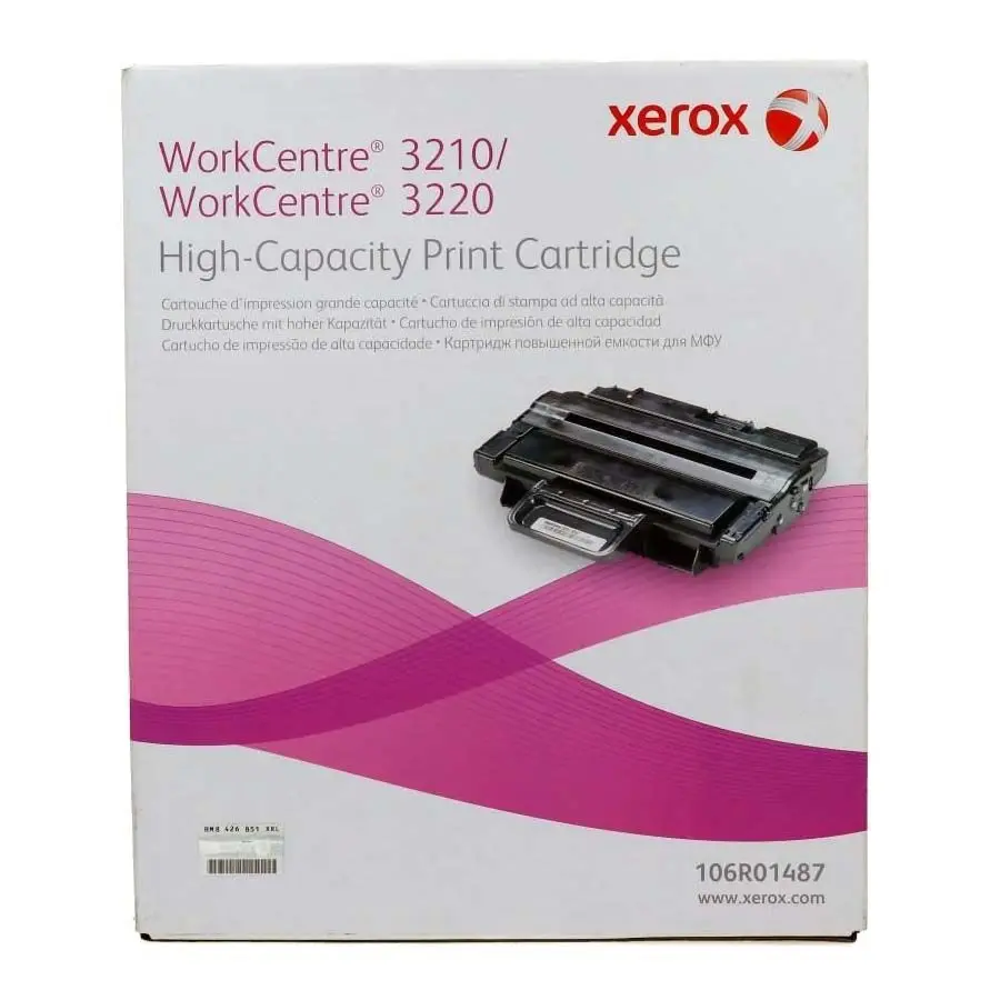 106R01487 Original Toner Xerox WorkCentre 3210, 3220 4,100 Páginas SKU: 106R01487