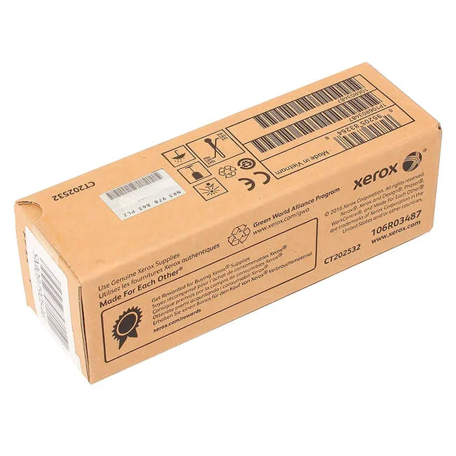 Original Amarillo Toner Xerox Phaser 6510 WorkCentre 6515 2,400 Páginas SKU: 106R03487