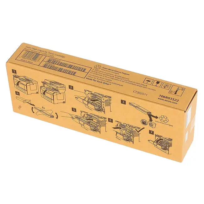 106R03522 Original Cian Toner Xerox VersaLink C405 , VersaLink C400 4,800 Páginas SKU: 106R03522