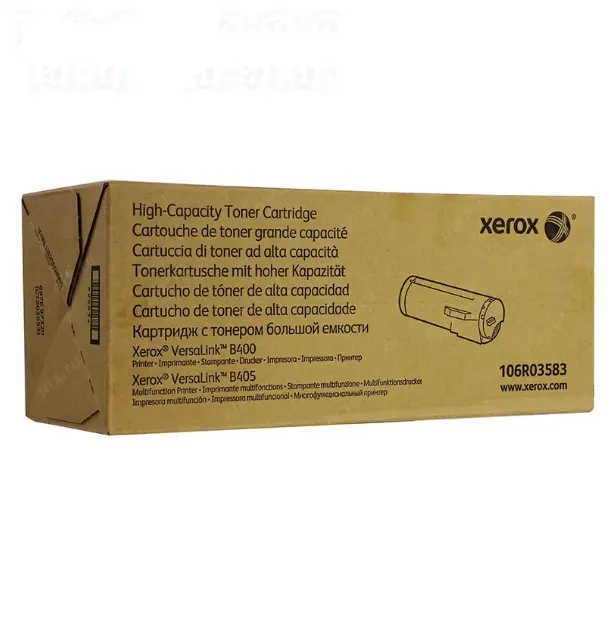 106R03583 Original Toner Xerox VersaLink B400, B405 13,900 Páginas SKU: 106R03583