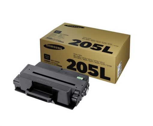 MLT-D205L Original Toner Samsung ML-3300, ML-3310, ML-3312, ML-3710, ML-3712, SCX-4833, SCX-4835, SCX-5637, SCX-5639, SCX-5737, SCX-5739  5,000 Páginas SKU: MLT-D205L/SU968A