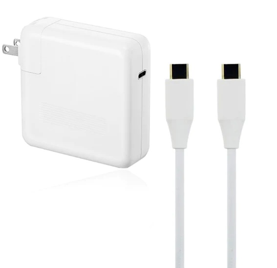 [USBC-61W] USBC-61W Adaptador de Corriente USB-C 61W 20.3V/3A (Type C) con PD / Incluye Cable Tipo C EKO SKU: USBC-61W