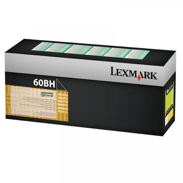 60F4H00 Original Toner Lexmark 604H, Lexmark MX511de, MX410de, MX611dhe, MX310dn 10,000 Páginas SKU: 60F4H00