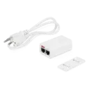 Ubiquiti Networks Adaptador e Inyector de PoE POE-24-7W-G-WH, 1000Mbit/s, 2 Puertos, Ubiquiti Gigabit de 24 VDC, 0.3 A SKU: POE-24-7W-G-WH