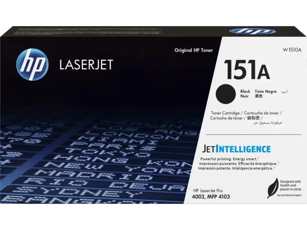 W1510A Original Toner HP 151A/HP151A, HP LaserJet Pro 4003 MFP 4103 3,050 Páginas SKU: W1510A