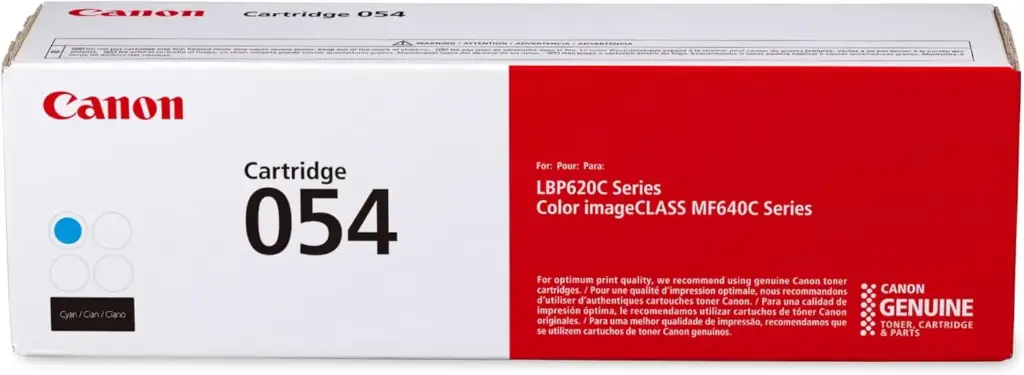 Canon 054 Cian Original Toner Canon Can-054 LBP620C Series, Color ImageClass MF640C Series 1200 Pag. SKU: 3023C001AA