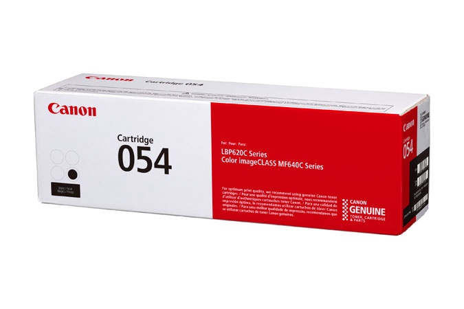 Canon 054 Negro Original Toner Canon Can-054 LBP620C Series, Color ImageClass MF640C Series 1,200 Pag. SKU: 3024C001AA