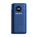 Cargador Portátil Adata Power Bank P10000QCD, 10.000mAh, Azul SKU: AP10000QCD-DGT-CDB