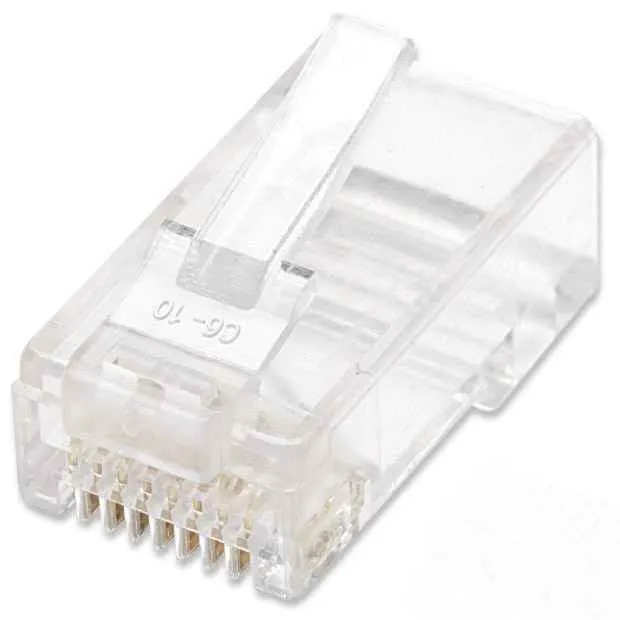 RJ45 Cat6 1 Pieza Intellinet Plugs Modulares RJ-45 SKU: 502344Pieza