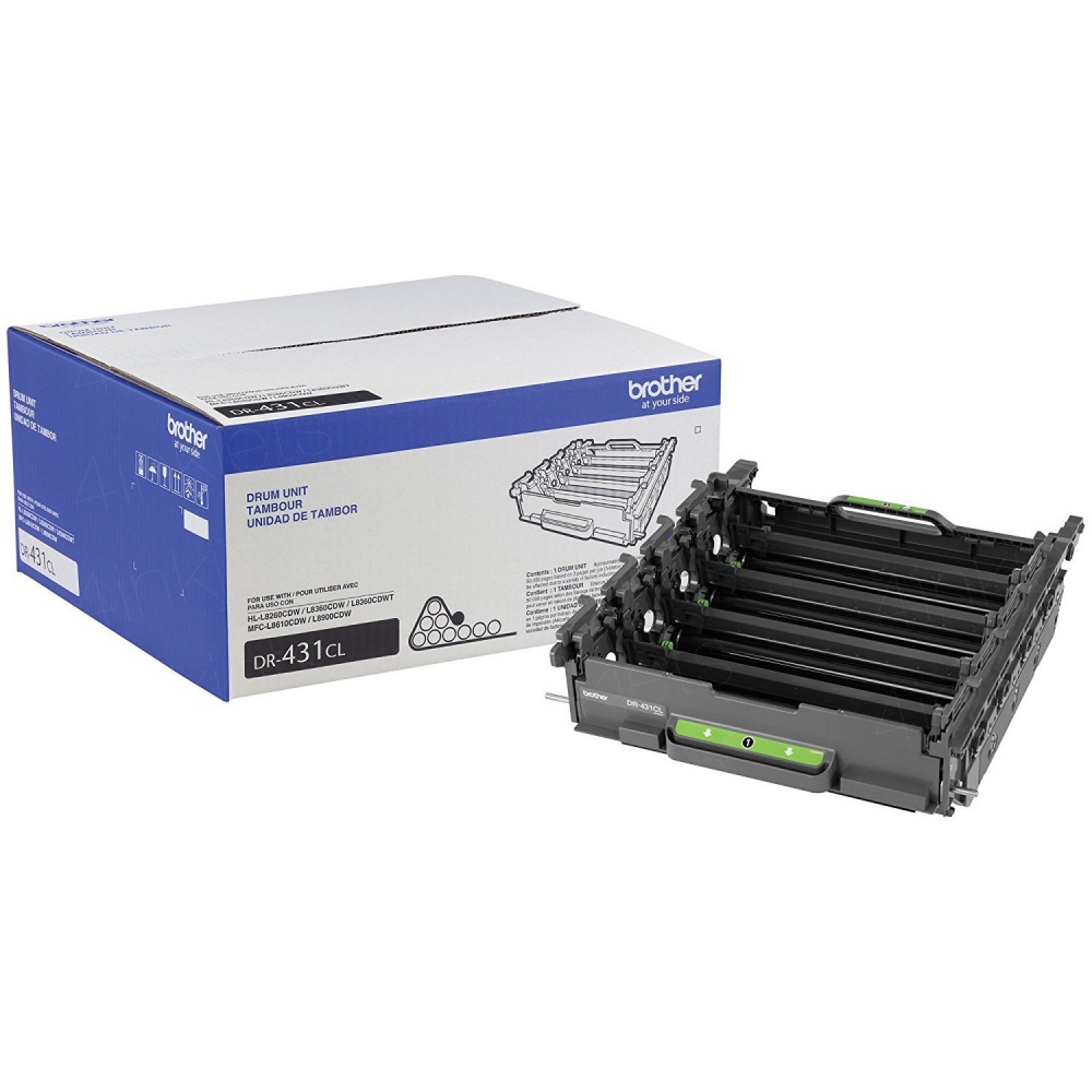 DR431CL Original Unidad de Imagen Drum Brother DR-431CL HL-8260CDW, L8360CDW, MFC-L8610CDW, MFC-L8900CDW 50,000 Pag. SKU: DR431CL
