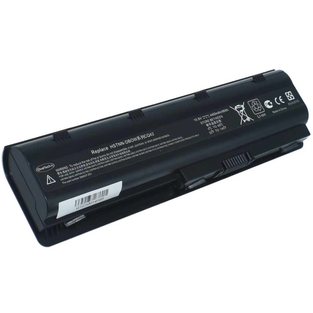 OTH5173 Bateria color negro 6 celdas para HP 630 notebook, Envy 15 de 10.8V 4400Mah marca Ovaltech
