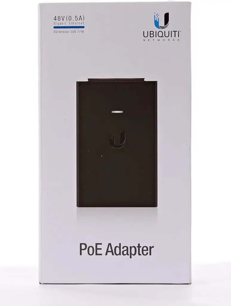 [POE-48-24W-G] Ubiquiti Networks Adaptador e Inyector de PoE POE-48-24W-G, 2x RJ-45, 48V SKU: POE-48-24W-G