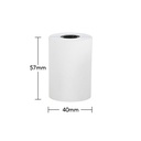 1 Rollo Térmico de Papel Nextep 57 x 40mm, 
SKU: NE-528