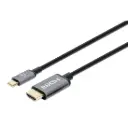 Manhattan Cable USB C Macho - HDMI Macho, 1 Metro, Negro SKU: 152235