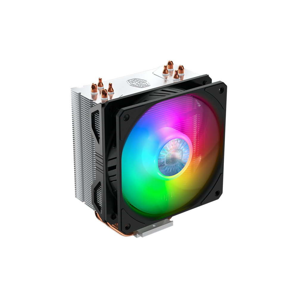 Disipador CPU Cooler Master Hyper 212 ARGB, 120mm, Socket 650-1800RPM, Negro ― Requiere Bracket 603005420-GP para Socket S-1700, S-1200, S-AM5, S-AM4, S-1700 de Procesadores Intel 12va. Generación o Superior SKU: RR-2V2L-18PA-R1