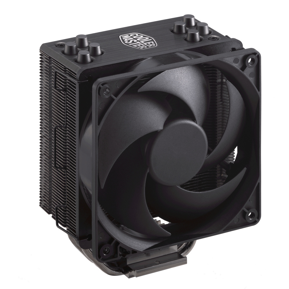 Disipador Cooler Master Hyper 212 Black Edition with LGA1700, 120mm, 800-2000RPM, Negro, Socket S-1700, S-1200, S-AM5*(ver nota), S-AM4, SKU: RR-212S-20PK-R2