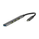 Vorago Hub USB C - 3x USB 2.0, 1x USB 3.0, Plata
Tipo C SKU: HU-200