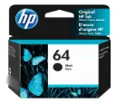 HP 64 Negro Original Cartucho de Tinta HP64 HP Envy Inspire 7200e, 7900e Series, HP Envy photo 6200, 7100, 7800 Series HP Tango X SKU: N9J90AN