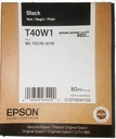 T40W120 Negro Original Cartucho de Tinta T40W Para Plotter Epson Surecolor T3170, T5170, T3170M, T5170M (80 ml) SKU: T40W120