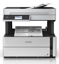 Multifuncional Epson EcoTank M3170, Monocromático, Tinta Continua, Tanque de Tinta, Inalámbrico, Impresora, Copiadora, Escaner, Fax, Duplex, Ethernet, 39ppm Negro, SKU: C11CG92301