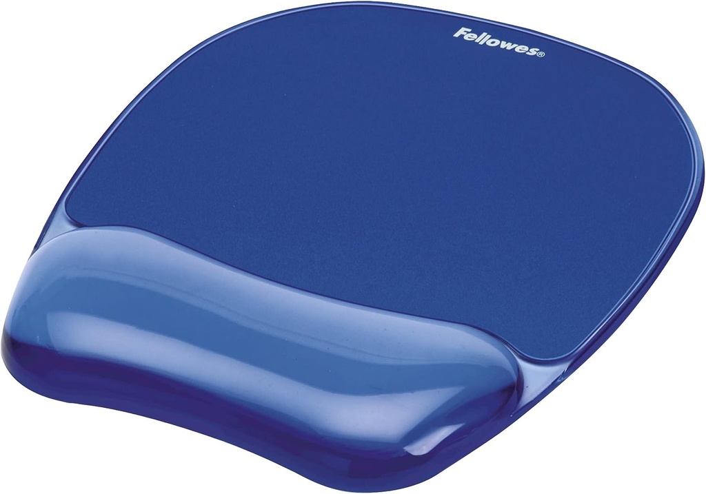[91141] MousePad Fellowes con Reposamuñecas de Gel Crystal Color Azul SKU: 91141