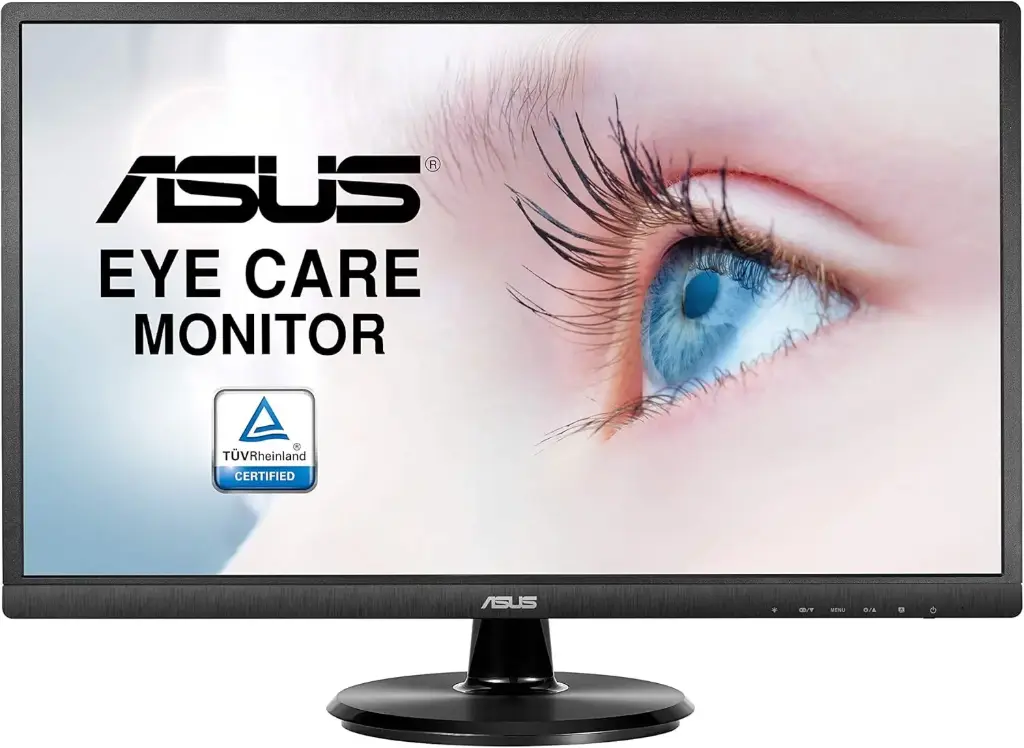 [90LM02W1-B02370] Monitor ASUS VA249HE LED 23.8", Full HD, 5ms, 60HZ, VGA, HDMI, 1920x1080 Negro MNL-1533 SKU: 90LM02W1-B02370