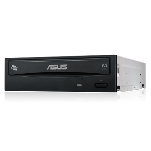 [ASUS DRW-24F1ST] ASUS DRW-24F1ST Quemador de DVD, DVD-R 24x / DVD+RW 8x, SATA, Interno, Negro/Plata (Bulk) SKU: DRW-24F1ST/BLK/B/GEN/P2G