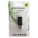 BRobotix Lector de Memoria MicroSD, USB 2.0, 480Mbit/s, Negro SKU: 345673N
