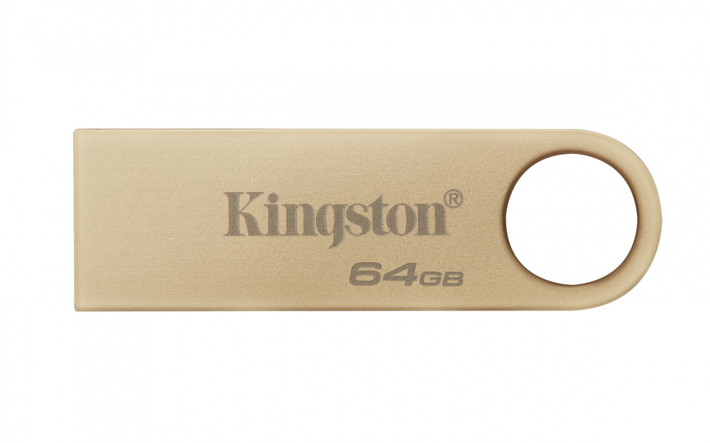 [DTSE9G3/64GB] Memoria USB Kingston DataTraveler SE9 G3, 64GB, USB 3.2, Lectura 220MB/s, Dorado SKU: DTSE9G3/64GB