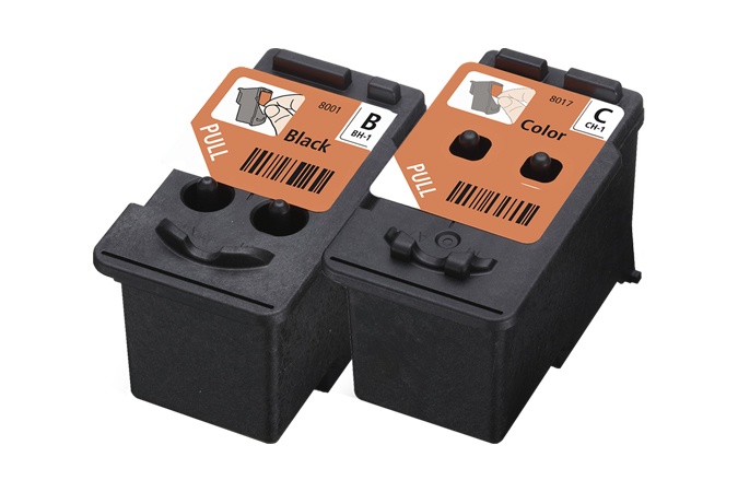 KIT Cabezal Negro y Tricolor Canon BH1 CH1 Pixma G1100, G1110, G2100, G2110, G2111, G3100, G3110, G3111, G4100, G4110, G4111 BH-1 CH-1 CN-4228 SKU: 0692C005AA