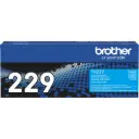 TN229C Cian Original Cartucho de Toner Brother TN-229C HL-L3220CDW, HL-L3280CDW, HL-L3295CDW, HL-L3300CDW, HL-L8245CDW, MFC-L3720CDW, MFC-L3765CDW, MFC-L3780CDW, MFC-L8395CDW, DCPL3560CDW 1,200 Pag. SKU: TN229C