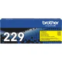 TN229Y Amarillo Original Cartucho de Toner Brother TN-229C HL-L3220CDW, HL-L3280CDW, HL-L3295CDW, HL-L3300CDW, HL-L8245CDW, MFC-L3720CDW, MFC-L3765CDW, MFC-L3780CDW, MFC-L8395CDW, DCPL3560CDW 1,200 Pag. SKU: TN229Y