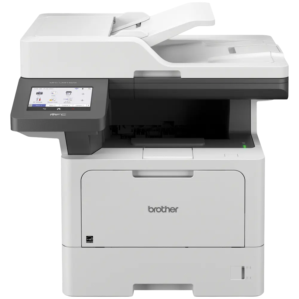 Multifuncional Brother MFC-L5915DW, Blanco y Negro, Láser, Imprime Copia y Escanea Fax 52PPM, Duplex SKU: MFCL5915DW