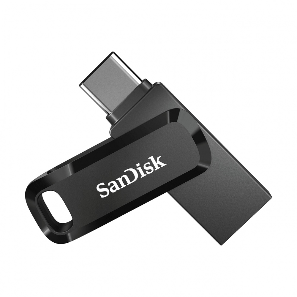 [SDDDC3-128G-G46] Memoria USB SanDisk Ultra Dual Drive Go, 128GB, USB C, Lectura 150MB/s, Negro/Plata RAM-3655 SKU: SDDDC3-128G-G46