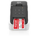 Brother QL810W, Impresora de Etiquetas, Térmica Directa, 300 x 600 DPI, USB 2.0, Wifi, Wifi Direct, Blanco/Negro Corte Automático, Hasta 110 Etiquetas por Minuto SKU:  QL-
810W